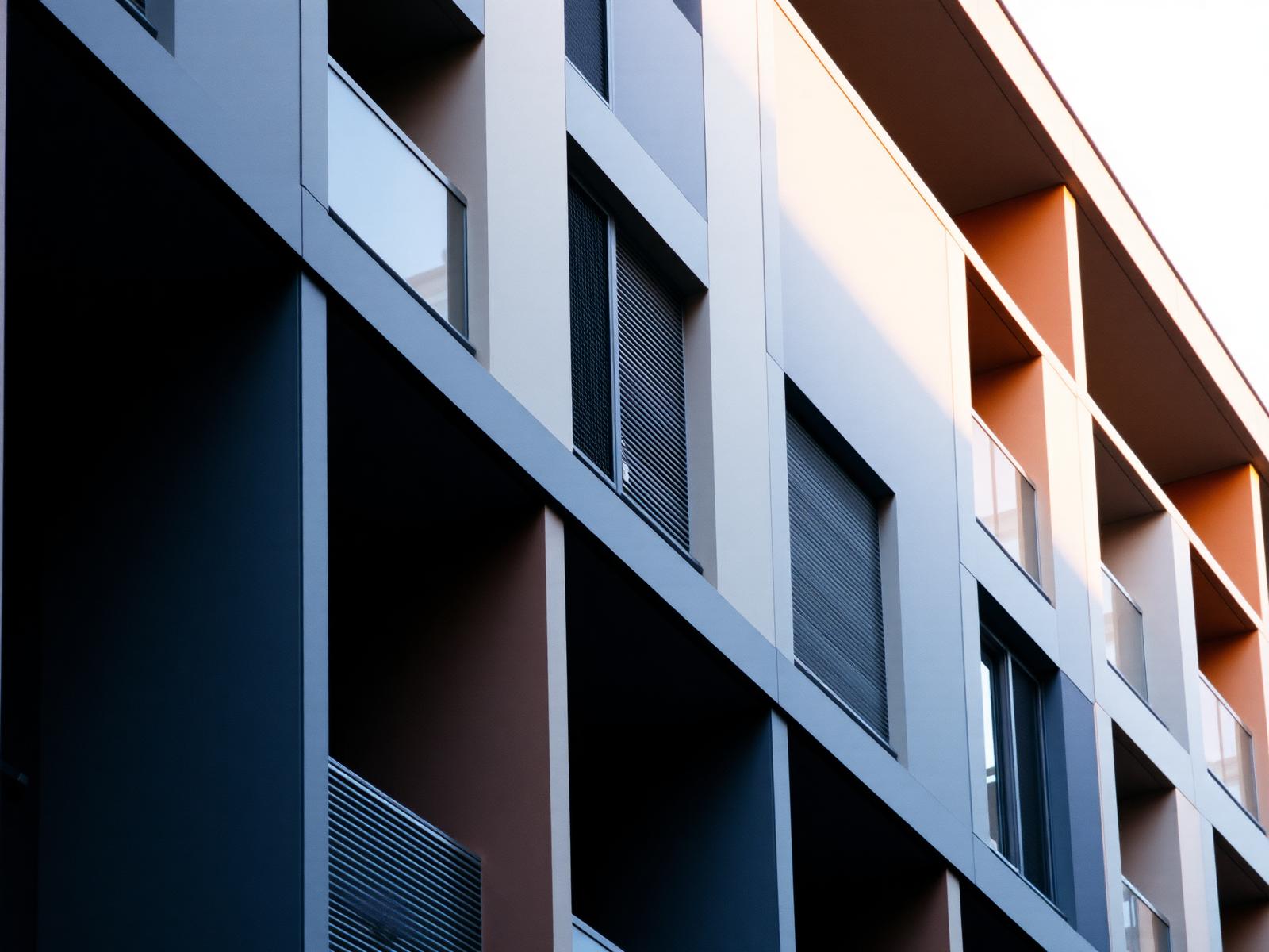 Modern Australian apartment building facade